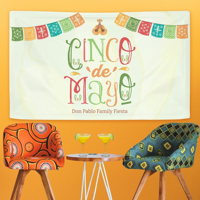 Colorful Cinco de Mayo Fiesta Welcome Banner (Creator Uploaded)