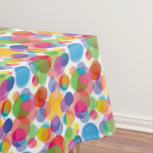 Colorful Circle Pattern Tablecloth