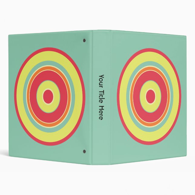 Colorful Circles 01 Binder (Background)