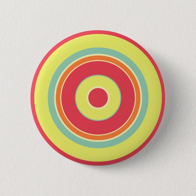Colorful Circles 01 Button (Front)