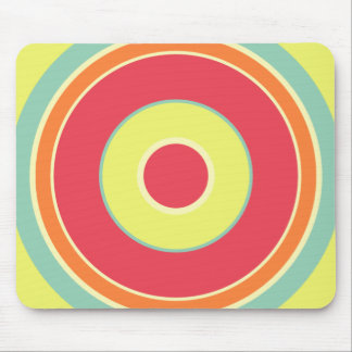 Colorful Circles 01 Mouse Pad