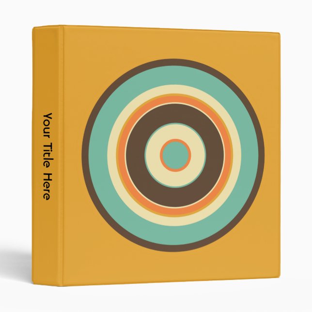 Colorful Circles 02 Binder (Front/Spine)