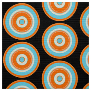 Colorful Circles 03 Fabric