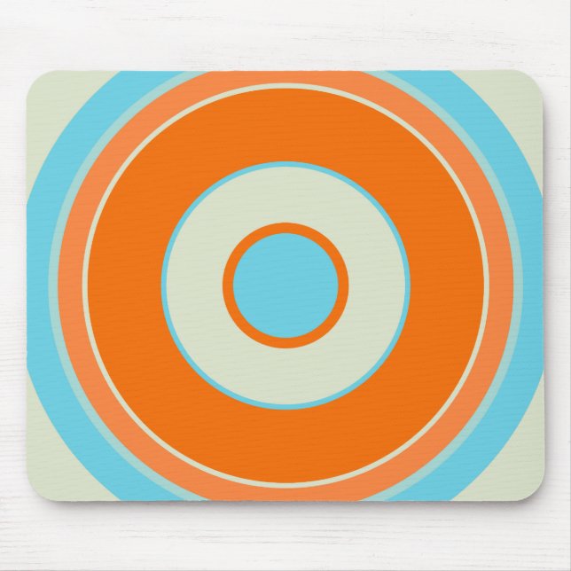 Colorful Circles 03 Mouse Pad (Front)
