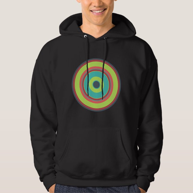 Colorful Circles 04 Hoodie (Front)