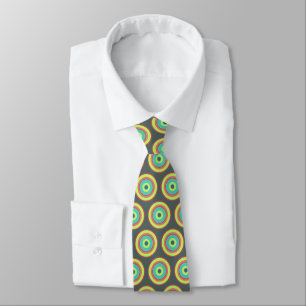 Colorful Circles 04 Neck Tie
