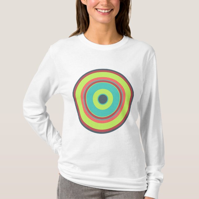 Colorful Circles 04 T-Shirt (Front)