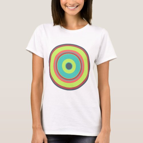 Colorful Circles 04 T_Shirt