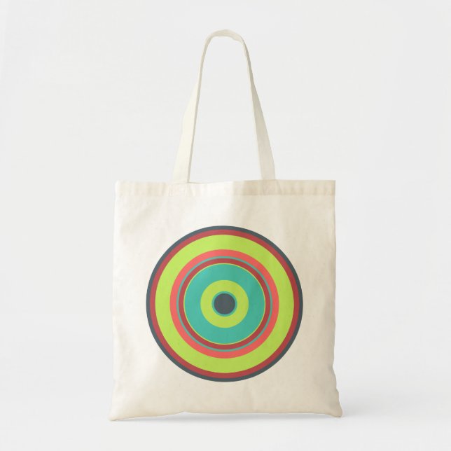 Colorful Circles 04 Tote Bag (Front)