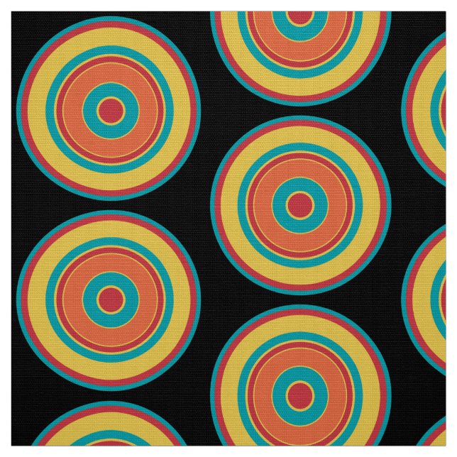 Colorful Circles 05 Fabric (Swatch)