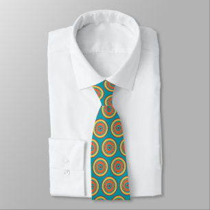 Colorful Circles 05 Neck Tie