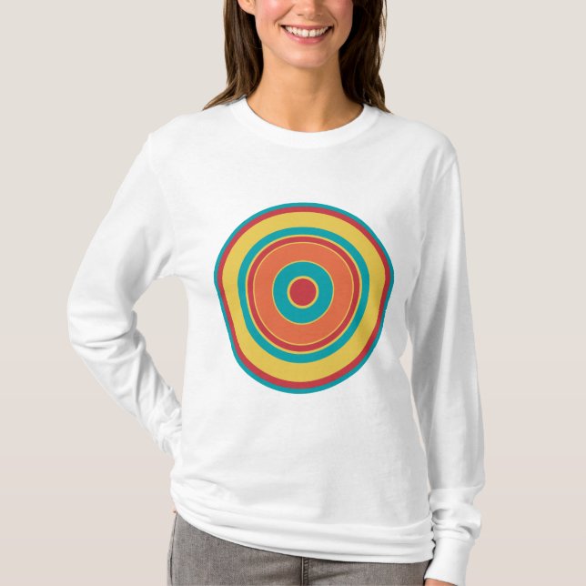 Colorful Circles 05 T-Shirt (Front)