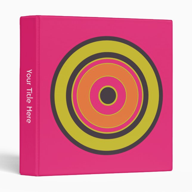 Colorful Circles 06 Binder (Front/Spine)