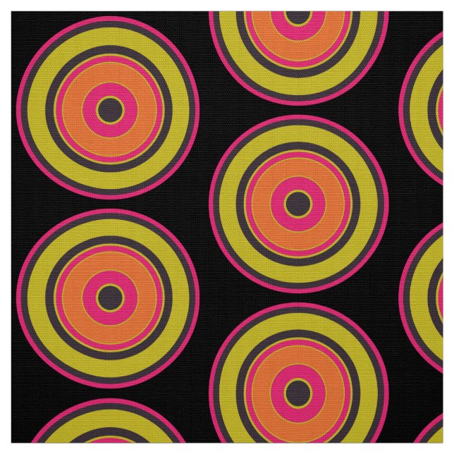 Colorful Circles 06 Fabric (Swatch)