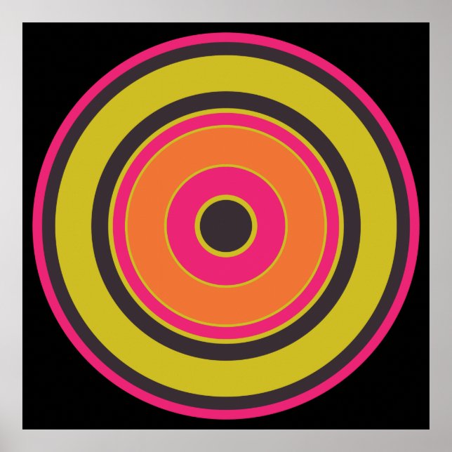 Colorful Circles 06 Poster (Front)