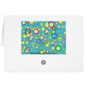 Colorful Circles Cards (Back Horizontal)