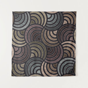 Colorful circles: high-resolution seamless texture tapestry
