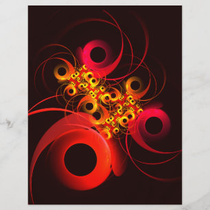 Colorful Circles Modern Abstract Art Pattern #08 Flyer