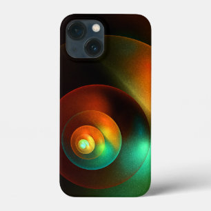 Colorful Circles Modern Abstract Art Pattern #18 iPhone 13 Mini Case