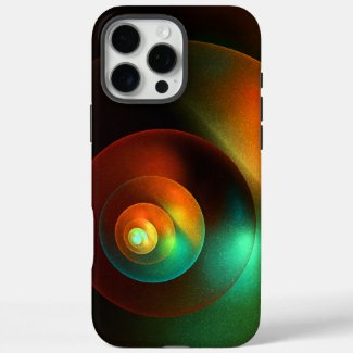 Colorful Circles Modern Abstract Art Pattern #18