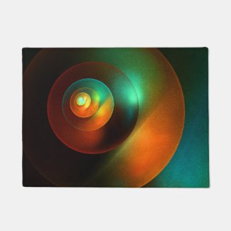 Colorful Circles Modern Abstract Art Pattern #18