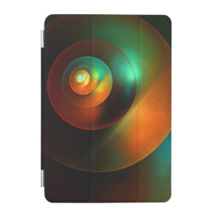 Colorful Circles Modern Abstract Art Pattern #18 iPad Mini Cover