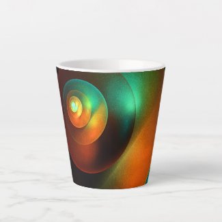 Colorful Circles Modern Abstract Art Pattern #18