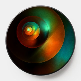 Colorful Circles Modern Abstract Art Pattern #18