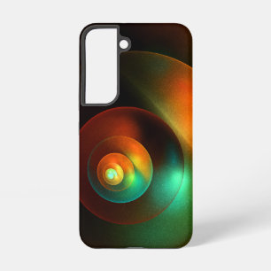 Colorful Circles Modern Abstract Art Pattern #18 Samsung Galaxy S22 Case