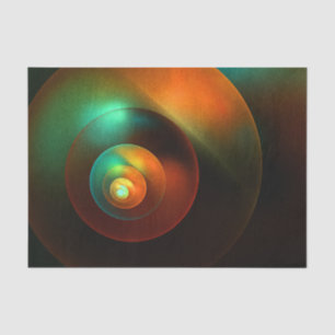 Colorful Circles Modern Abstract Art Pattern #18 Tissue Paper