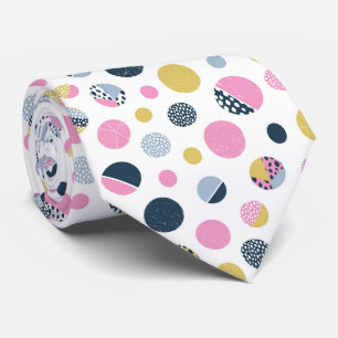 Colorful Circles Neck Tie
