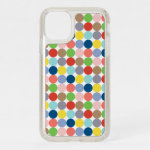 colorful circles of pastel color... speck iPhone 11 case