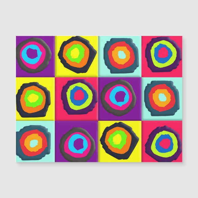 Colorful Circles Pattern (Front)