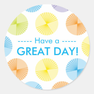 Colorful Circles Stickers