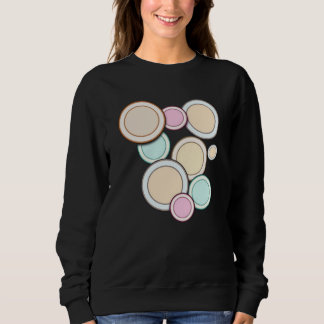Colorful circles sweatshirt