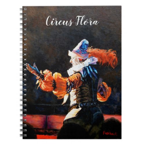 Colorful Circus Performer Notebook