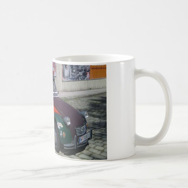 Colorful Citroen 2 CV Coffee Mug (Right)