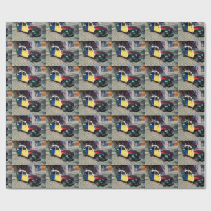Colorful Citroen 2 CV Wrapping Paper