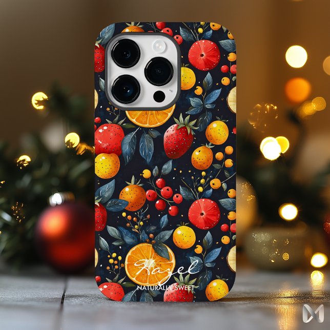 Colorful Citrus and Berries Delight Case-Mate iPhone Case (Creator Uploaded)