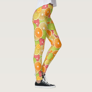 Colorful Citrus Leggings