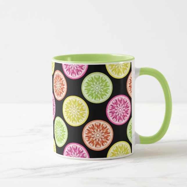 Colorful Citrus Slices Mug (Right)