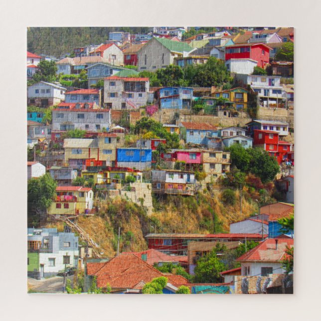 colorful city jigsaw puzzle (Vertical)