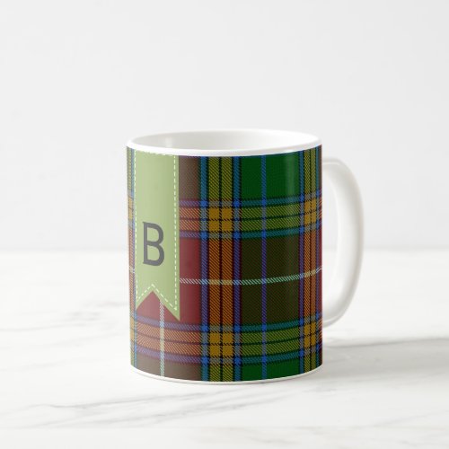 Colorful Clan Baxter Plaid  Coffee Mug