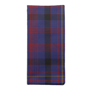 Colorful clan Dundonald Tartan Cloth Napkins