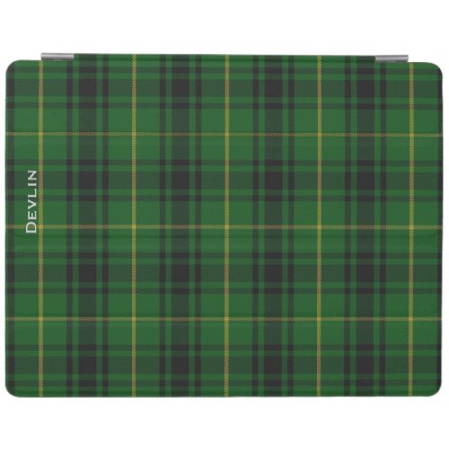 Colorful Clan MacArthur Custom Plaid iPad Cover