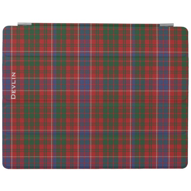 Colorful Clan MacRae Custom Plaid iPad Cover (Horizontal)