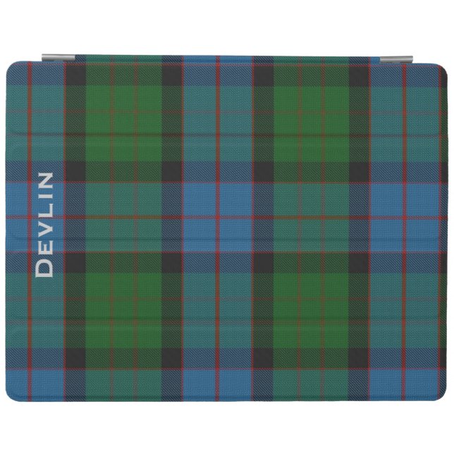 Colorful Clan MacWilliam Custom Plaid iPad Cover (Horizontal)