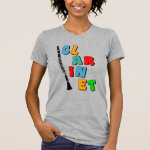 Colorful Clarinet T-Shirt