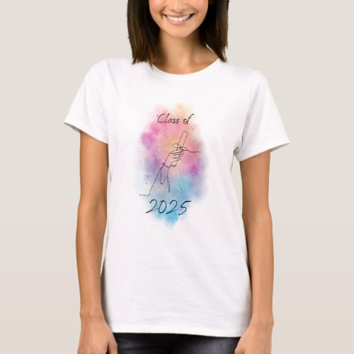 Colorful Class of 2025 Tee