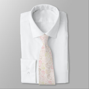 Colorful Classic Pooh Pattern Neck Tie